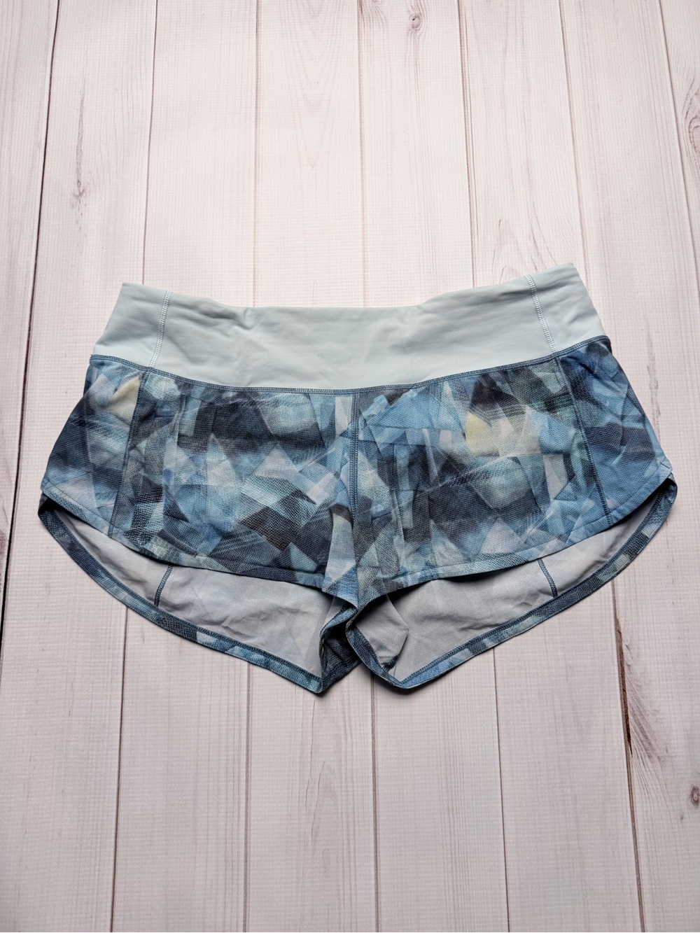 Lululemon blue speed shorts